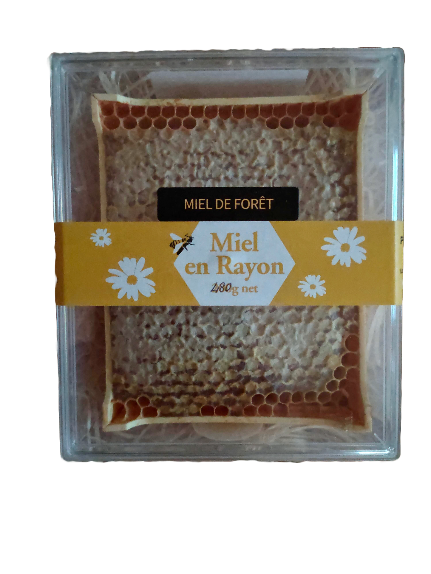 Miel de forêt en rayon - 480g