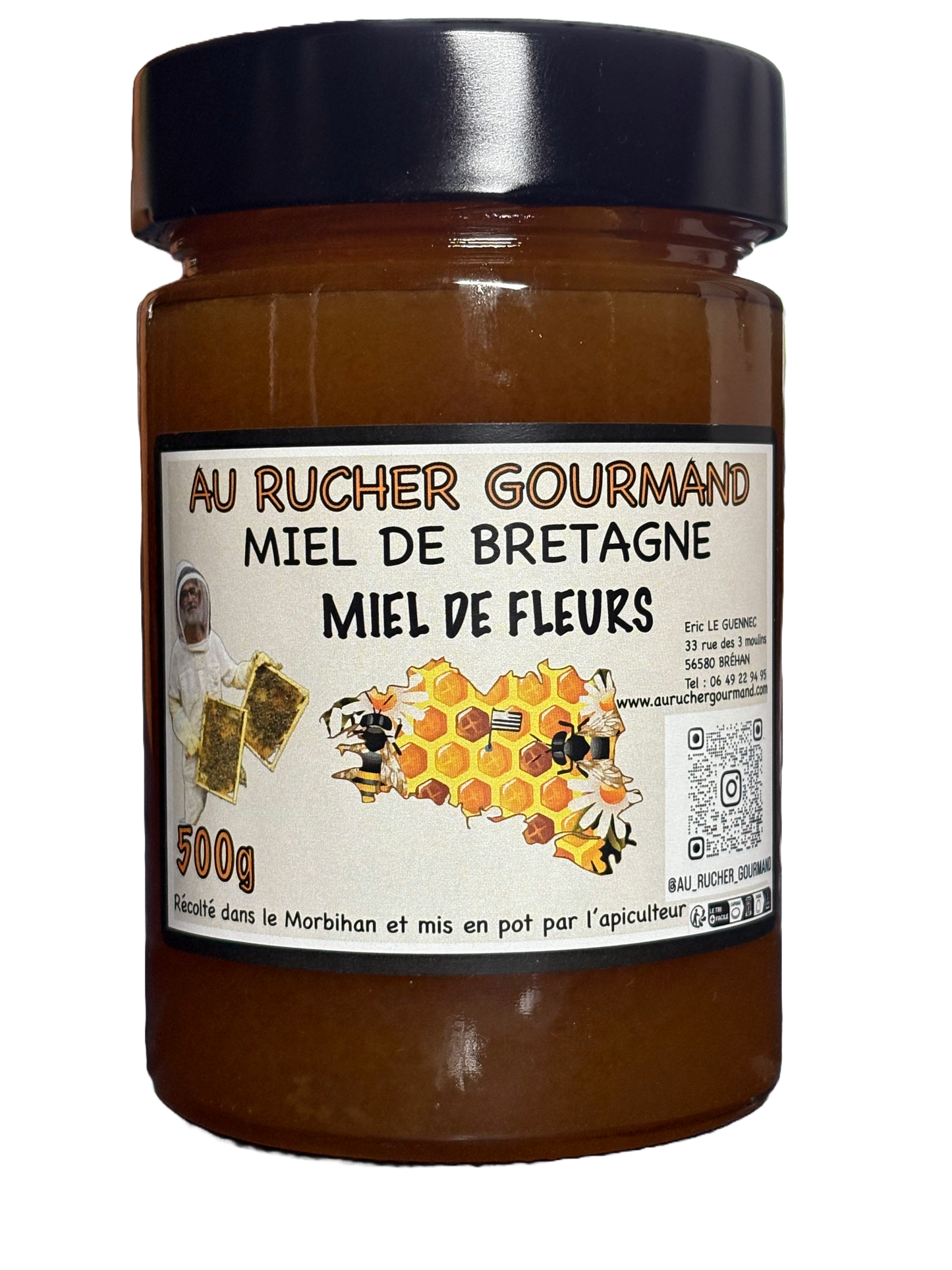 Pot de miel de fleurs - 500g