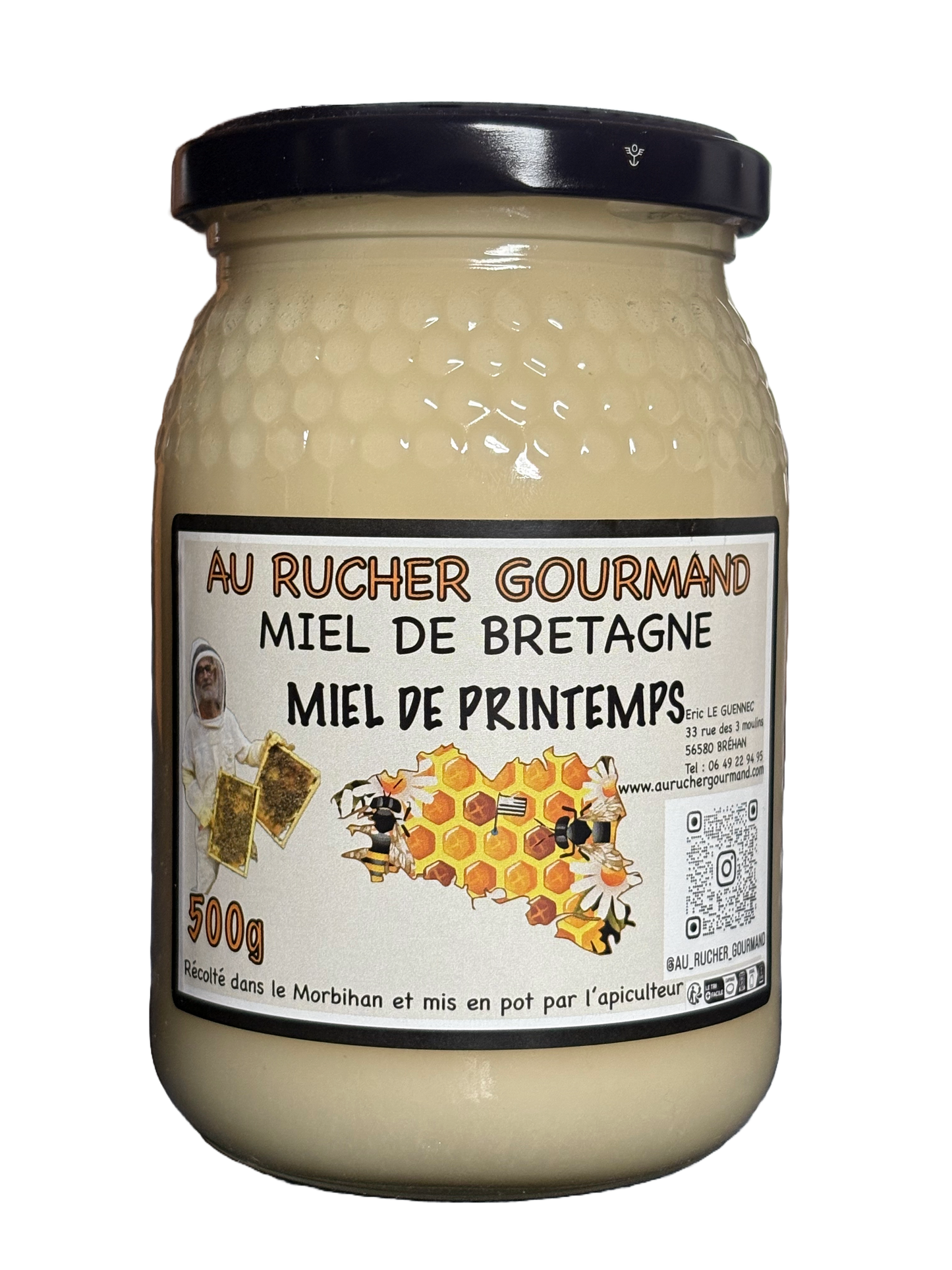 Pot de miel crémeux - 500g