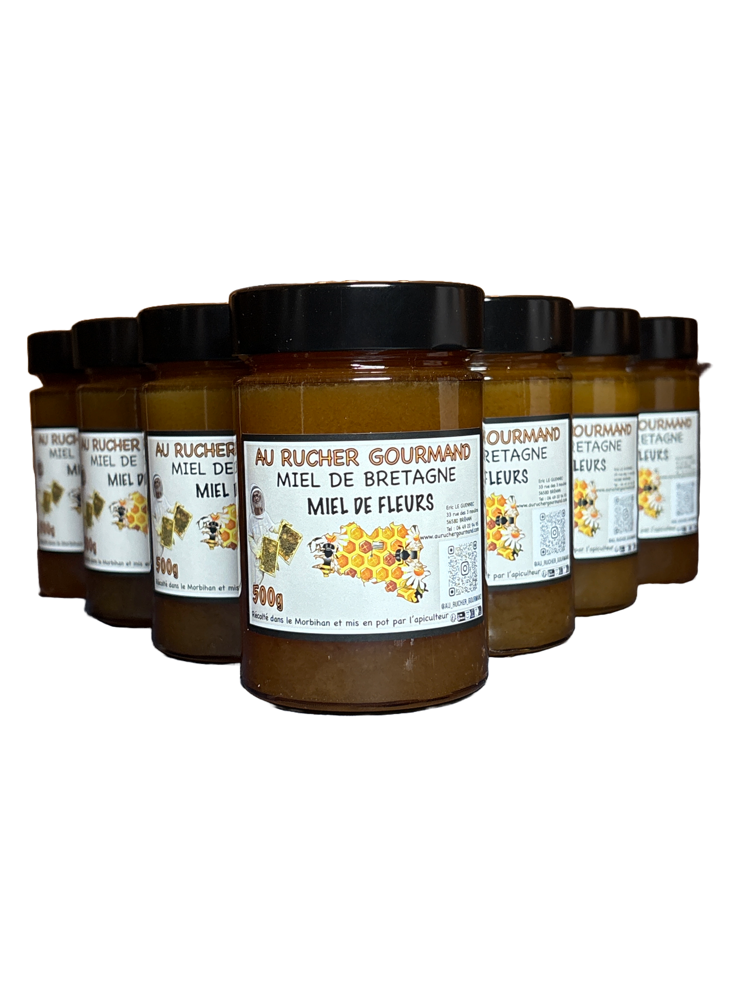 Miel de fleurs - Format 10 kg (20 pots de 500g)